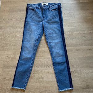 Abercrombie & Fitch Stripe Jeans